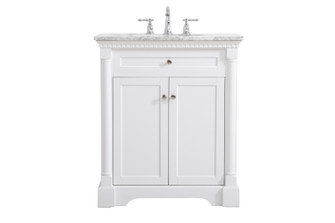 Clarence Bathroom Vanity Set in White (173|VF53030WH)