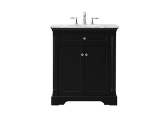 Clarence Bathroom Vanity Set in black (173|VF53030BK)