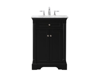 Clarence Bathroom Vanity Set in Black (173|VF53024BK)