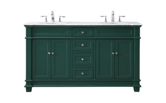 Wesley Bathroom Vanity Set in black (173|VF50060DBK)