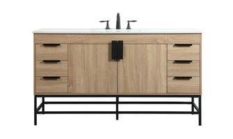 Eugene Single Bathroom Vanity in mango wood (173|VF48860MW)