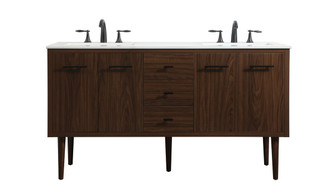 Cyrus Single Bathroom Vanity in Walnut (173|VF48060DMWT)