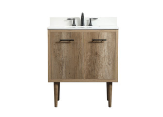 Cyrus Single Bathroom Vanity in Natural oak (173|VF48030NTBS)
