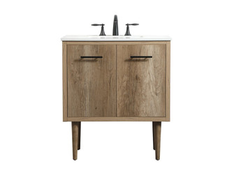 Cyrus Single Bathroom Vanity in Natural oak (173|VF48030NT)