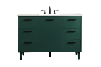 Baldwin Vanity Sink Set in Green (173|VF47048MGN)