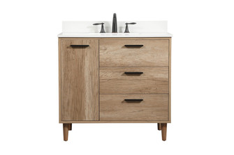 Baldwin Single Bathroom Vanity in natural oak (173|VF47036NTBS)