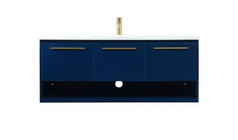 Roman Vanity Sink Set in Blue (173|VF43548MBL)