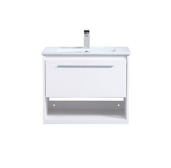 Kasper Single Bathroom Floating Vanity in White (173|VF43024WH)