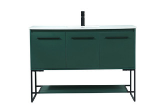 Sloane Vanity Sink Set in Green (173|VF42548MGN)