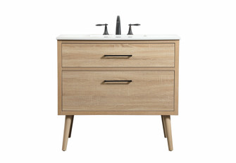Boise Single Bathroom Vanity in mango wood (173|VF41036MW)