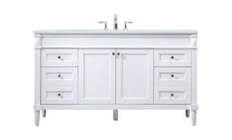 Bennett Single Bathroom Vanity in White (173|VF31860WH)