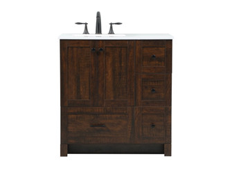 Soma Single Bathroom Vanity in expresso (173|VF2832EX)