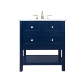 Metropolis Bathroom Vanity Set in Blue (173|VF27030BL)