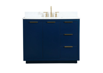 Blake Vanity Sink Set in Blue (173|VF19442BLBS)