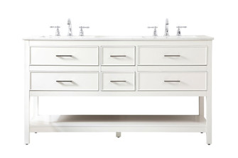 Sinclaire Vanity Sink Set in White (173|VF19060DWH)