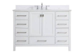 Irene Bathroom Vanity Set in White (173|VF18848WHBS)