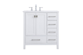 Irene Single Bathroom Vanity in White (173|VF18832WH)