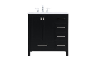 Irene Single Bathroom Vanity in Black (173|VF18832BK)