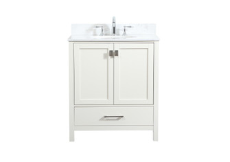 Irene Vanity Sink Set in white (173|VF18830WHBS)