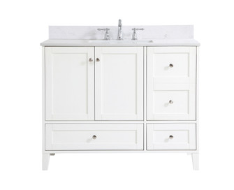 sommerville Bathroom Vanity Set in White (173|VF18042WHBS) sommerville Bathroom Vanity Set in White (173|VF18042WHBS)
