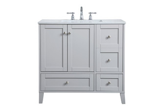 sommerville Single Bathroom Vanity in Grey (173|VF18036GR)