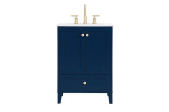 Sommerville Single Bathroom Vanity in Blue (173|VF18024BL)