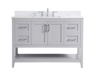 Aubrey Bathroom Vanity Set in Grey (173|VF16048GRBS)