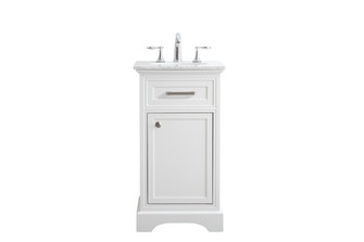 Americana Single Bathroom Vanity Set in white (173|VF15019WH)