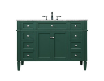 Park Avenue Single Bathroom Vanity in green (173|VF12548GN)