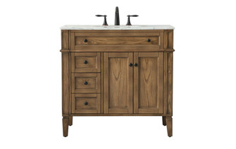 Park Avenue Single Bathroom Vanity in Driftwood (173|VF12536DW)