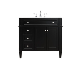 Park Avenue Bathroom Vanity Set in Black (173|VF12536BK)