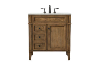 Park Avenue Single Bathroom Vanity in Driftwood (173|VF12532DW)