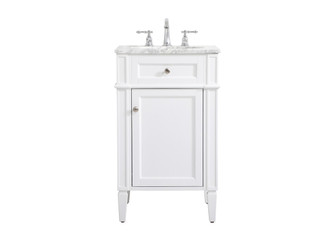 Park Avenue Single Bathroom Vanity in white (173|VF12521WH)