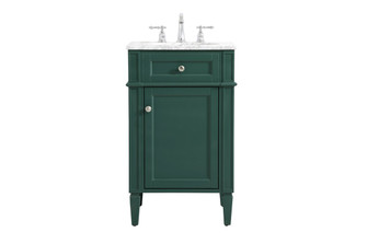Park Avenue Single Bathroom Vanity in green (173|VF12521GN)
