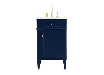 Park Avenue Single Bathroom Vanity in blue (173|VF12521BL)