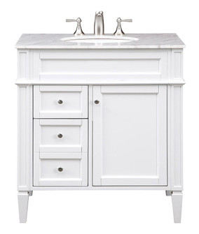 Park Ave Single Bathroom Vanity Set in white (173|VF1024)