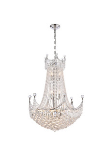 Corona 24 Light Chandelier in Chrome (173|V8949D30CRC)