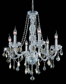 Verona Six Light Chandelier in Chrome (173|V7856D24CGTRC)