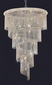 Spiral 29 Light Chandelier in Chrome (173|V1801SR48CRC)