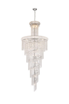 Spiral 32 Light Chandelier in Chrome (173|V1800SR36CRC)