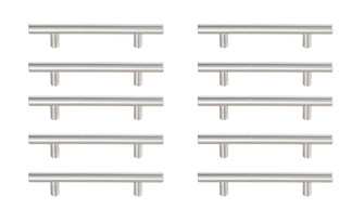 Quinn Bar Pull Multipack (set of 10) in Brushed Nickel (173|PL4004NK10PK)