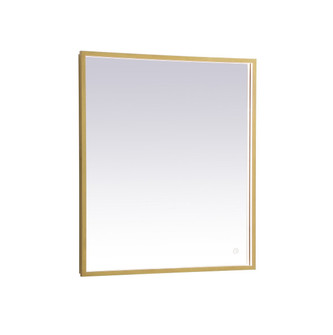 Pier LED Mirror in Brass (173|MRE62436BR)