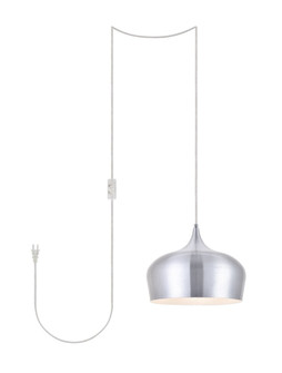 Nora One Light Plug in Pendant in Burnished Nickel (173|LDPG2003BN)