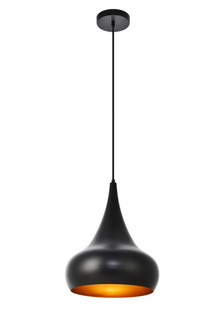 Circa One Light Pendant in Black (173|LDPD2047)