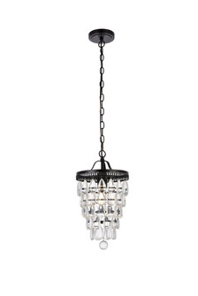 Reese One Light Pendant in black (173|LD714D9BK)