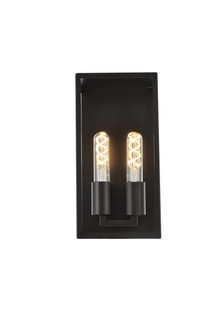 Voir Two Light Wall Sconce in Black (173|LD7055W6BK)