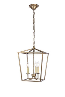 Maddox Three Light Pendant in Vintage Silver (173|LD6008D12S)