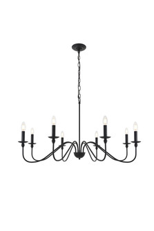 Rohan Eight Light Pendant in Matte Black (173|LD5006D42MB)