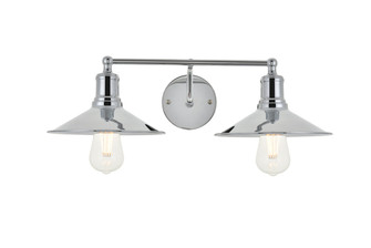 Etude Two Light Wall Sconce in chrome (173|LD4033W21C)