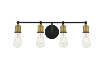 Serif Four Light Wall Sconce in brass (173|LD4028W22BRB)